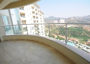 ضمن اشهر مجمعات الانيا - شقة مفروشة غرفتين وصالة 