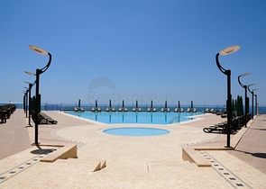 ضمن اشهر مجمعات الانيا - شقة مفروشة غرفتين وصالة 