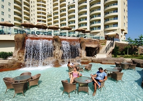 ضمن اشهر مجمعات الانيا - شقة مفروشة غرفتين وصالة 