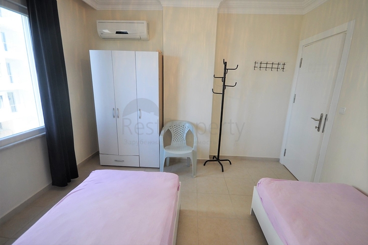 اطلالة بحر مباشرة - غرفتين وصالة ضمن مجمع سكني في كاستل / الانيا 