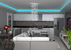 شقة غرفة وصالة مفروشة ضمن مجمع جديد في مهموتلار / الانيا 