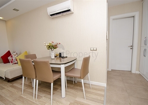 شقة 2 + 1 مع الأثاث 250 متر من البحر في أنطاليا  