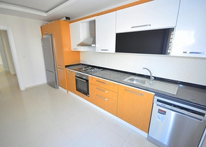 شقة غرفتين وصالة بمطبخ منفصل ضمن مجمع حديث في مهموتلار / الانيا 