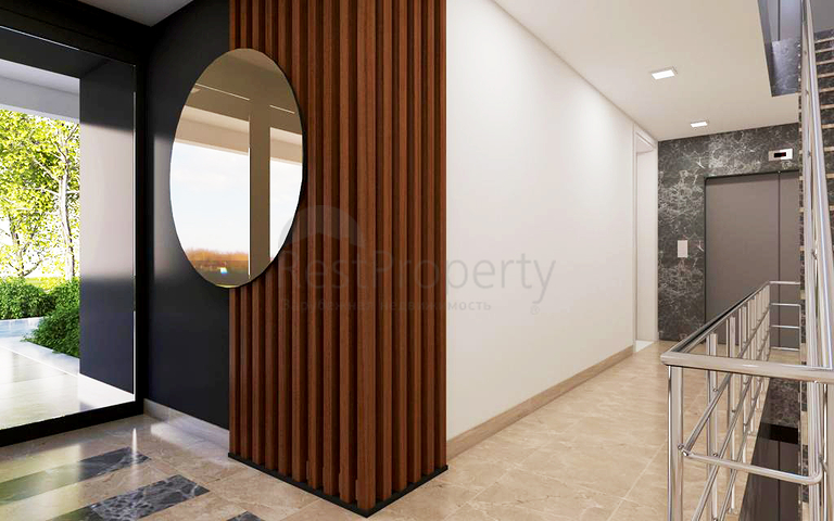 مشروع في غوزيل اوبا لارا في المرحلة النهائية من البناء