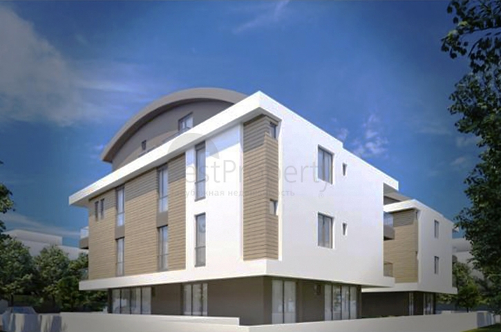 مشروع في غوزيل اوبا لارا في المرحلة النهائية من البناء