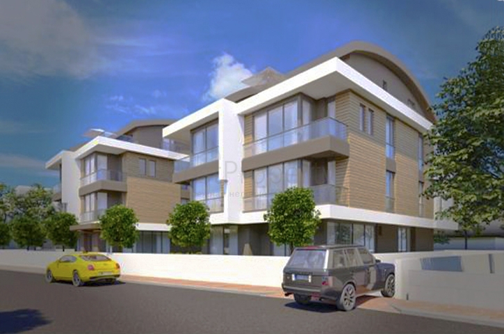 مشروع في غوزيل اوبا لارا في المرحلة النهائية من البناء