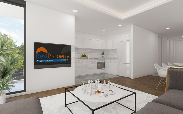 مشروع في غوزيل اوبا لارا في المرحلة النهائية من البناء