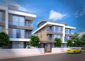 مشروع في غوزيل اوبا لارا في المرحلة النهائية من البناء