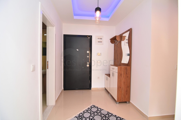 شقة غرفتين وصالة مفروشة ضمن مجمع سكني في مهموتلار / الانيا 