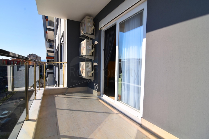 شقة غرفتين وصالة مفروشة ضمن مجمع سكني في مهموتلار / الانيا 