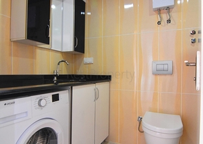 شقة غرفتين وصالة مفروشة ضمن مجمع سكني في مهموتلار / الانيا 