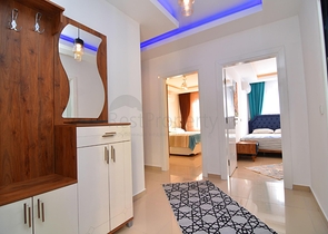 شقة غرفتين وصالة مفروشة ضمن مجمع سكني في مهموتلار / الانيا 