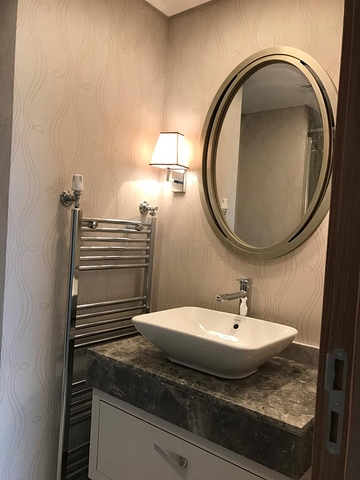 شقة غرفة وصالة ضمن مجمع سكني حديث في سارير / اسطنبول الاوربية 