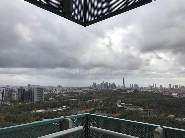 شقة غرفة وصالة ضمن مجمع سكني حديث في سارير / اسطنبول الاوربية 