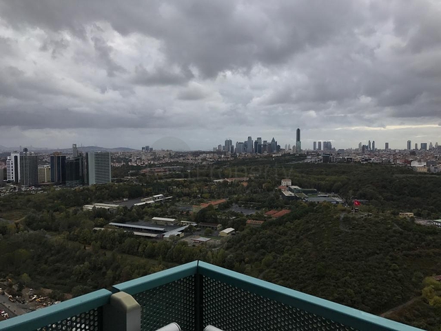 شقة غرفة وصالة ضمن مجمع سكني حديث في سارير / اسطنبول الاوربية 