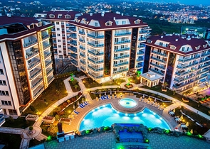 فيلا مع مسبح خاص في منطقة جيكجلي المركزية في الانيا 