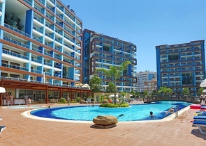 بسعر منافس - شقة غرفتين وصالة في مجمع فاخر في جيكجلي / الانيا 