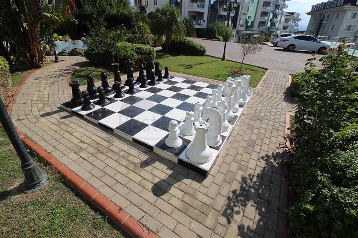 شقة غرفتين وصالة مفروشة ضمن مجمع سكني في جيكجلي / الانيا 