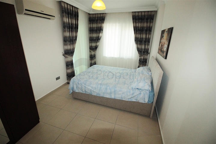 شقة غرفتين وصالة مفروشة ضمن مجمع سكني في جيكجلي / الانيا 