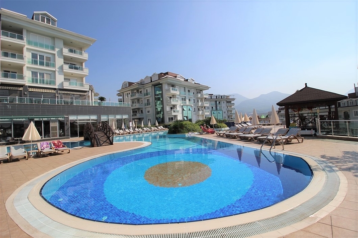 شقة غرفتين وصالة مفروشة ضمن مجمع سكني في جيكجلي / الانيا 