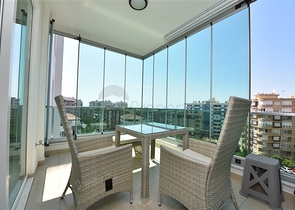 شقة غرفة وصالة مفروشة في مجمع حمس نجوم ضمن منطقة توسمور / الانيا 