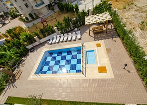 شقة 2+1 في مجمع جديد بالقرب من قناة المارينا البواتشاي في ليمان