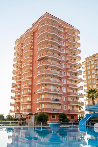 غرفتين وصالة باطلالة بانورامية على البحر في مهموتلار ، الانيا 