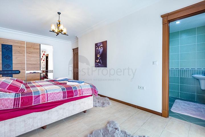 غرفتين وصالة باطلالة بانورامية على البحر في مهموتلار ، الانيا 