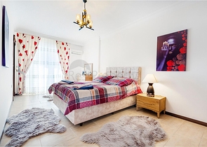 غرفتين وصالة باطلالة بانورامية على البحر في مهموتلار ، الانيا 