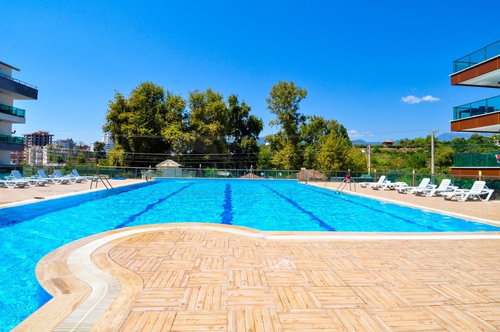 شقة غرفة وصالة مفروشة ضمن مجمع خمس نجوم في كاستل / الانيا 