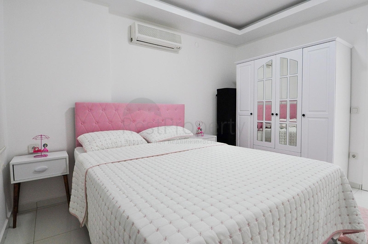 شقة غرفة وصالة مفروشة ضمن مجمع خمس نجوم في كاستل / الانيا 