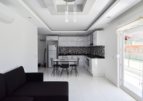 شقة غرفة وصالة مفروشة ضمن مجمع خمس نجوم في كاستل / الانيا 