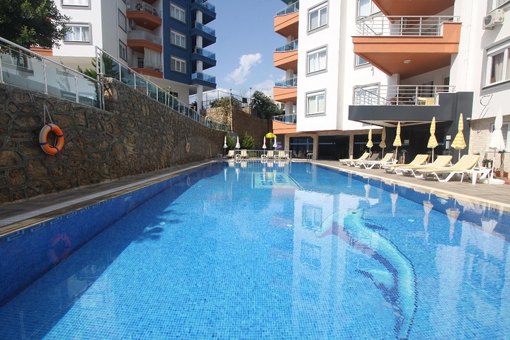 غرفة وصالة مفروشة ضمن مجمع سكني في توسمور / الانيا 