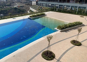 في مركز اسطنبول - منطقة ايوب التاريخية - شقة غرفتين وصالة ضمن مجمع سكني حديث 