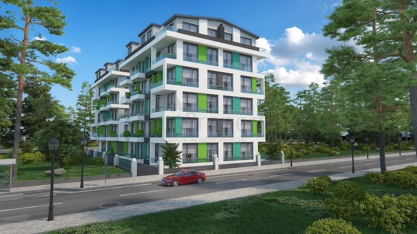 مجمع سكني قيد الانشاء في مهموتلار / الانيا - مع امكانية التقسيط 