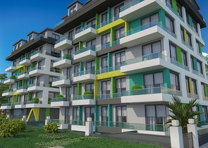 مجمع سكني قيد الانشاء في مهموتلار / الانيا - مع امكانية التقسيط 