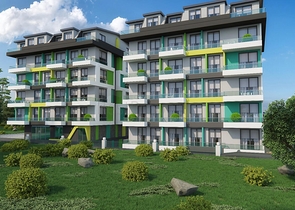 مجمع سكني قيد الانشاء في مهموتلار / الانيا - مع امكانية التقسيط 