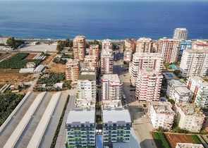 مجمع سكني قيد الانشاء في مهموتلار / الانيا - مع امكانية التقسيط 