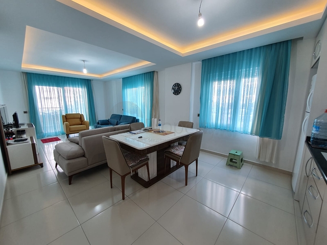 غرفة وصالة مؤثثة ضمن مجمع سكني حديث في مهموتلار / الانيا 