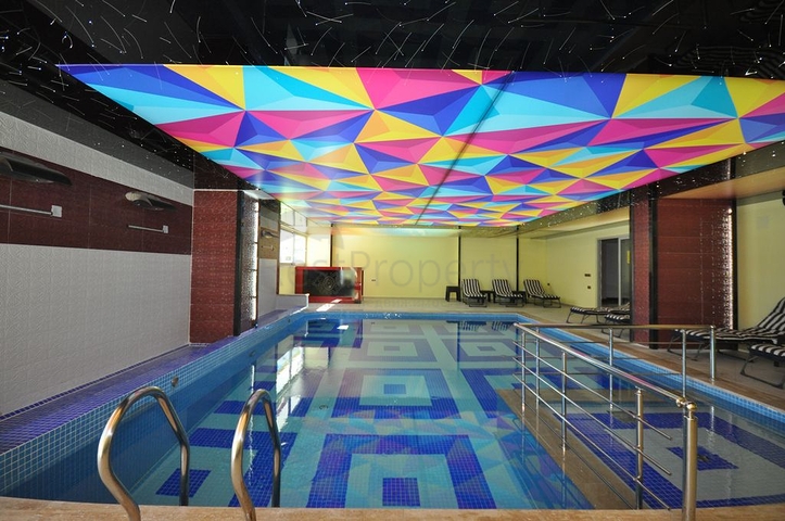 غرفة وصالة مؤثثة ضمن مجمع سكني حديث في مهموتلار / الانيا 