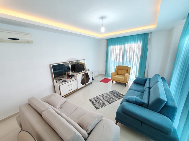 غرفة وصالة مؤثثة ضمن مجمع سكني حديث في مهموتلار / الانيا 