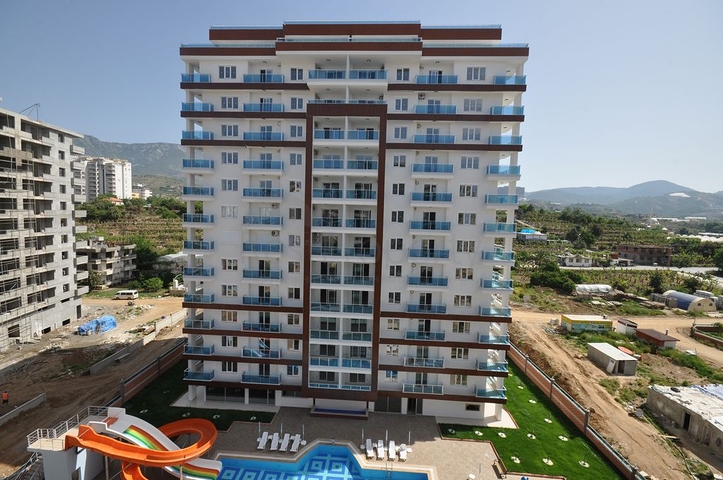 غرفة وصالة مؤثثة ضمن مجمع سكني حديث في مهموتلار / الانيا 