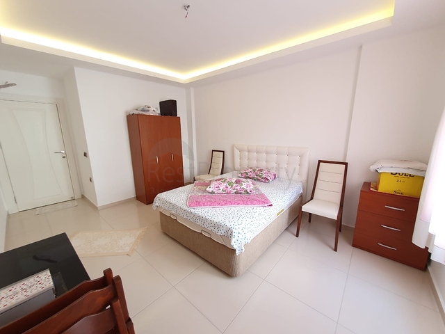 غرفة وصالة مؤثثة ضمن مجمع سكني حديث في مهموتلار / الانيا 