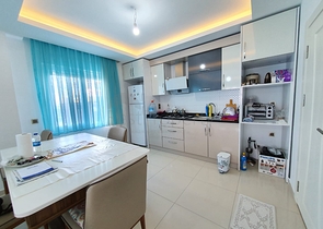 غرفة وصالة مؤثثة ضمن مجمع سكني حديث في مهموتلار / الانيا 