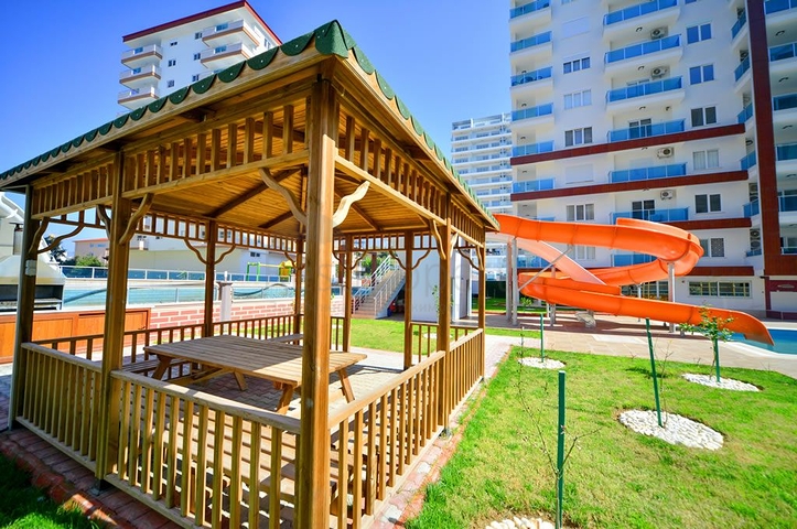 شقق غرفة وصالة مفروشة ضمن مجمع سكني حديث في مهموتلار / الانيا 