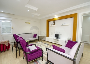 شقة 2 + 1 في 150 متر من شاطئ كونيالتي في انطاليا 