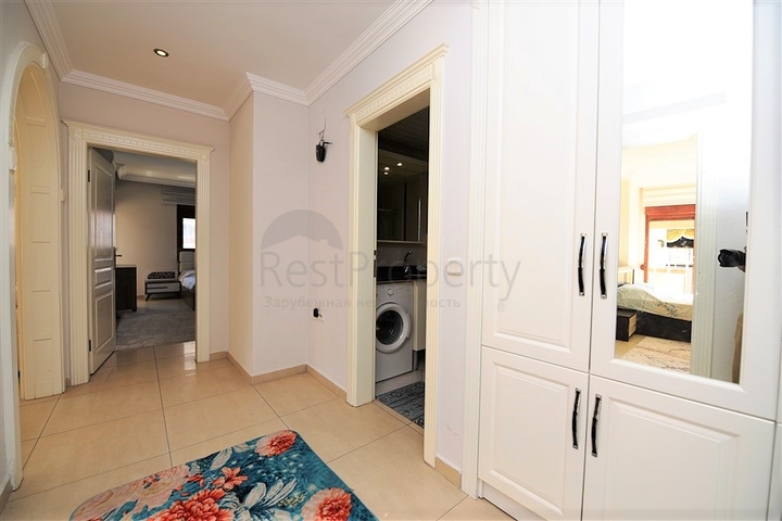 على مسافة 100 متر من شاطئ البحر - شقة مفروشة ضمن مجمع حديث في مهموتلار / الانيا 