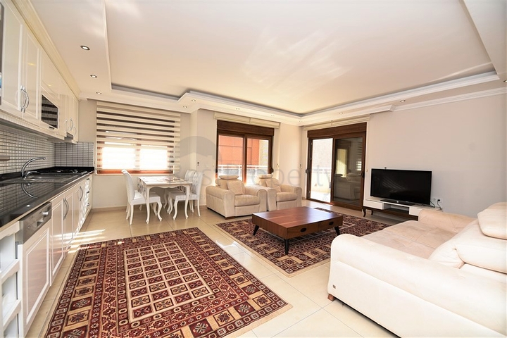 على مسافة 100 متر من شاطئ البحر - شقة مفروشة ضمن مجمع حديث في مهموتلار / الانيا 