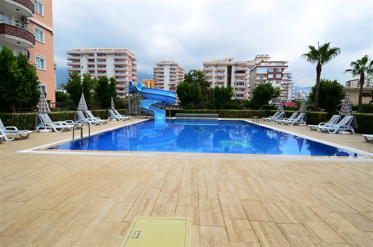 على مسافة 100 متر من شاطئ البحر - شقة مفروشة ضمن مجمع حديث في مهموتلار / الانيا 