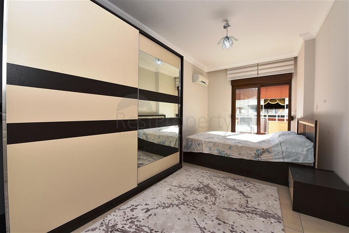 على مسافة 100 متر من شاطئ البحر - شقة مفروشة ضمن مجمع حديث في مهموتلار / الانيا 